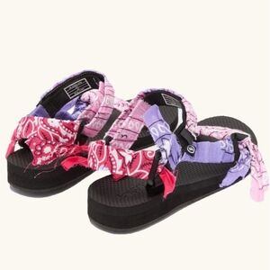 Arizona Love Trekky Bandana Sandals, Size 39/8-8.5
